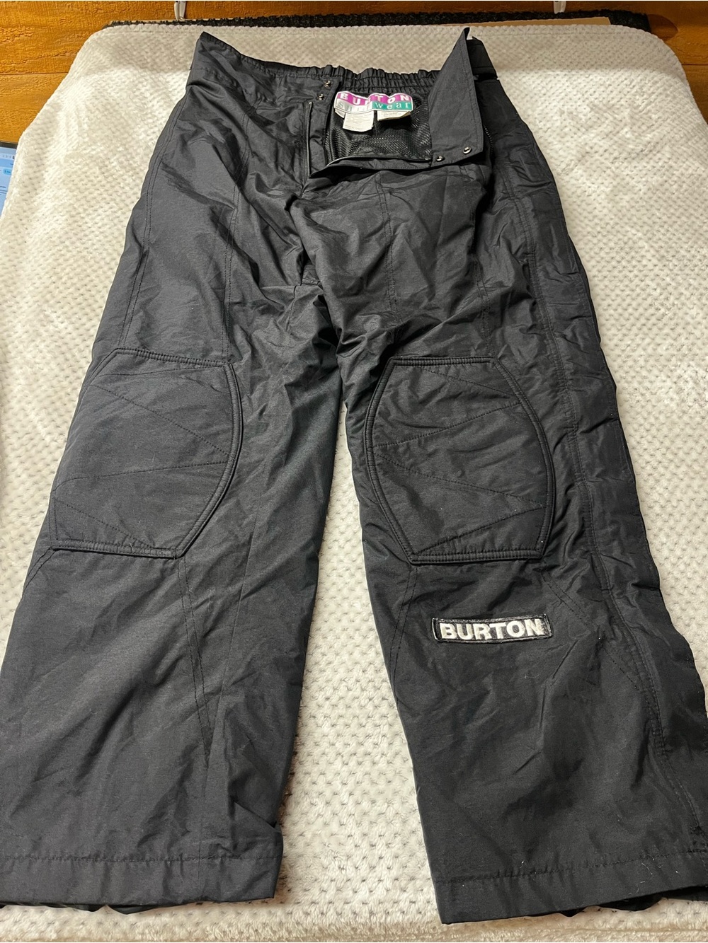 Burton Black Kids' Snow Pants - Insulated Jogger Bottoms